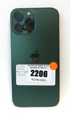 Lot 2206 - iPhone 13 Pro Max 128GB Graphite