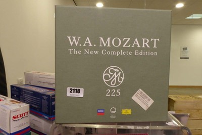 Lot 2118 - WA Mozart New Complete Edition CD box set