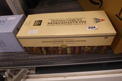 Lot 2124 - Johann Sebastian Bach Sacred Cantatas CD box set
