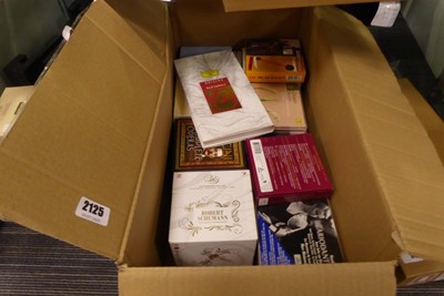 Lot 2125 - Box containing various Classical music box sets