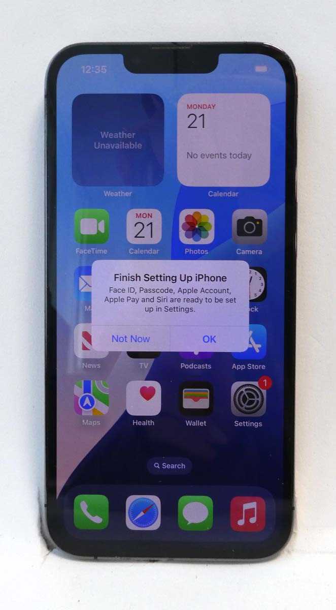 Lot 2209 - iPhone 13 Pro 256GB Graphite