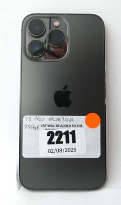 Lot 2211 - iPhone 13 Pro 256GB Graphite