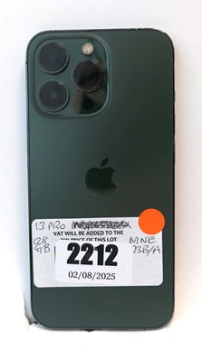 Lot 2212 - iPhone 13 Pro 128GB Graphite