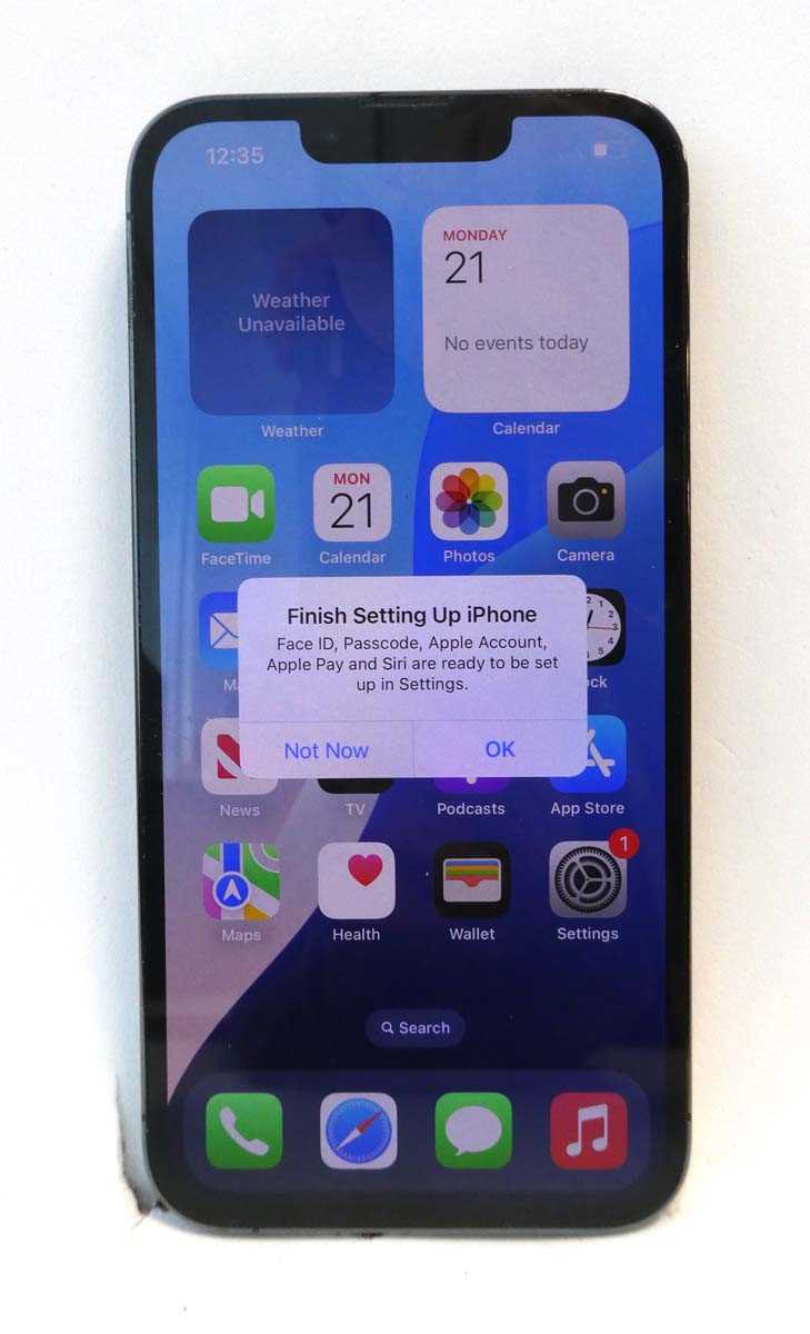 Lot 2216 - iPhone 13 Pro 128GB Graphite