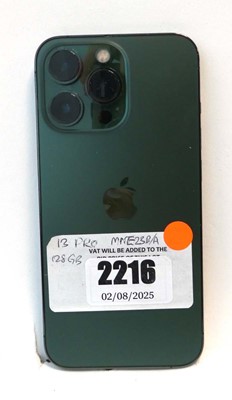Lot 2216 - iPhone 13 Pro 128GB Graphite
