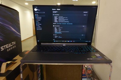 Lot 2132 - Lenovo Legion laptop with intel core...