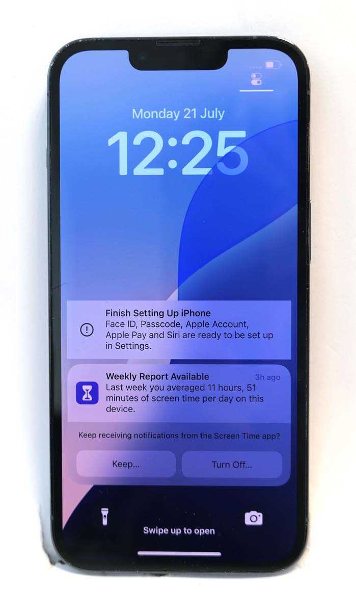 Lot 2220 - iPhone 13 Pro 128GB Blue