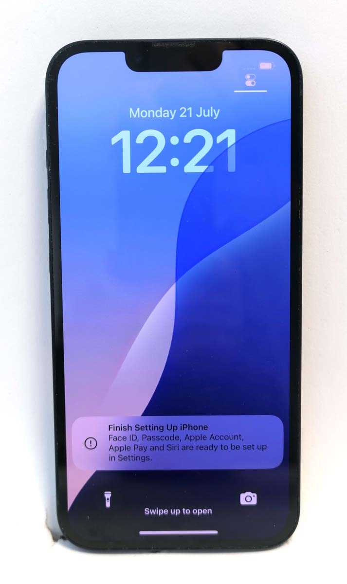 Lot 2223 - iPhone 13 128GB Blue