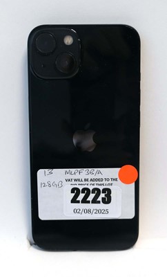Lot 2223 - iPhone 13 128GB Blue