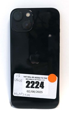 Lot 2224 - iPhone 13 128GB Blue