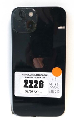 Lot 2226 - iPhone 13 128GB Blue