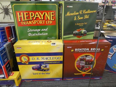 Lot 2139 - 6 Corgi ltd edition sets including Moreton, C...
