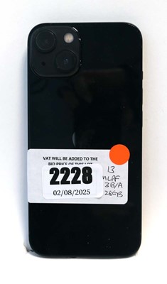 Lot 2228 - iPhone 13 128GB Blue