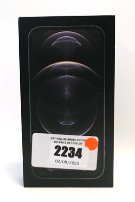 Lot 2234 - iPhone 12 Pro 128GB Graphite with box