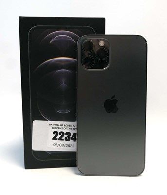 Lot 2234 - iPhone 12 Pro 128GB Graphite with box
