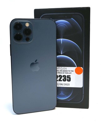 Lot 2235 - iPhone 12 Pro 256GB Pacific Blue with box