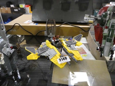 Lot 2149 - Lego Star Wars Anakin's Jedi interceptor Lego...