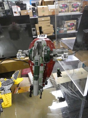 Lot 2150 - Lego Star Wars Boba Fett starship 75312