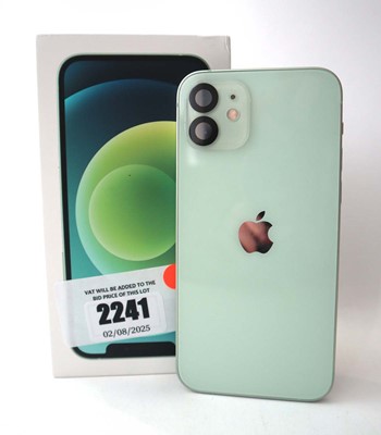 Lot 2241 - iPhone 12 128GB Green with box