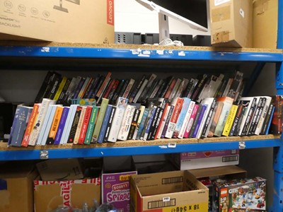 Lot 2154 - Half shelf of fiction books and biographies