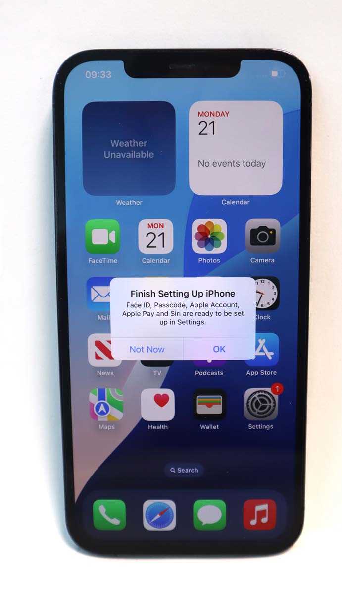 Lot 2250 - iPhone 12 Pro Max 128GB Pacific Blue