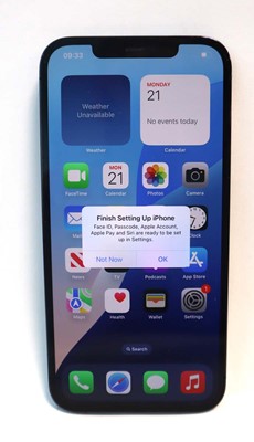 Lot 2250 - iPhone 12 Pro Max 128GB Pacific Blue