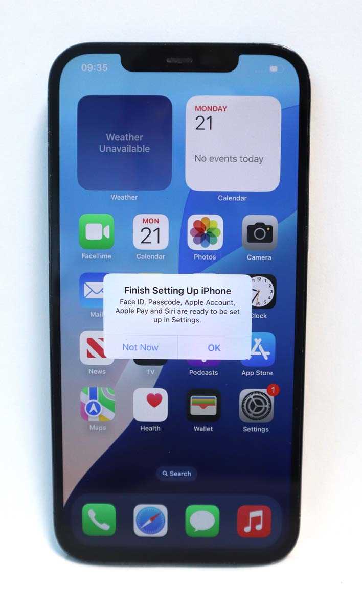 Lot 2252 - iPhone 12 Pro Max 128GB Pacific Blue