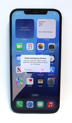 Lot 2252 - iPhone 12 Pro Max 128GB Pacific Blue