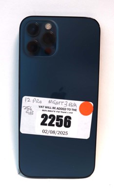 Lot 2256 - iPhone 12 Pro 256GB Pacific Blue