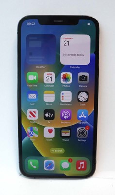 Lot 2262 - iPhone 12 Pro 128GB Graphite