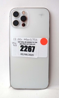 Lot 2267 - iPhone 12 Pro 128GB Silver