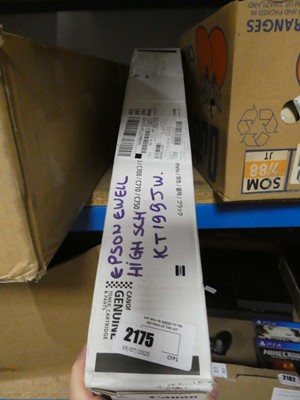 Lot 2175 - Canon T01 black image press toner cartridge