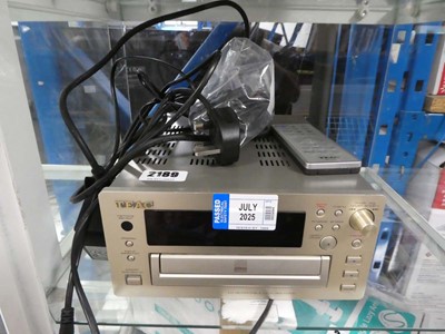 Lot 2189 - Teac CD deck RWH300