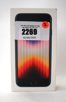 Lot 2269 - *Sealed* iPhone SE 2022 64GB Midnight