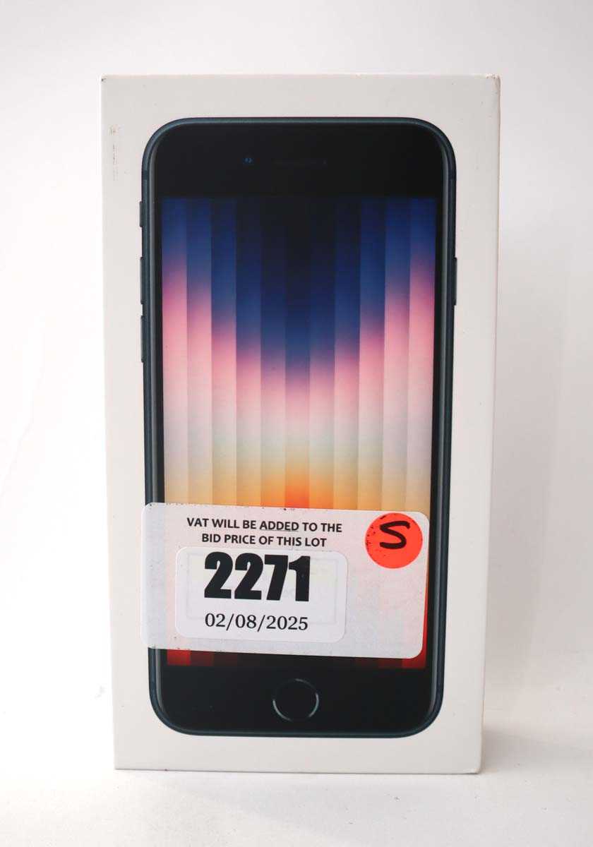 Lot 2271 - *Sealed* iPhone SE 2022 64GB Midnight