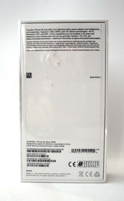 Lot 2273 - *Sealed* iPhone SE 2020 64GB Black