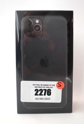 Lot 2276 - *Sealed* iPhone 11 Pro 256GB Space Grey