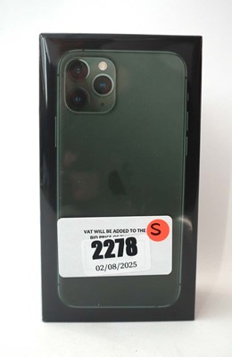 Lot 2278 - *Sealed* iPhone 11 Pro 256GB Midnight Green