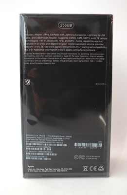 Lot 2278 - *Sealed* iPhone 11 Pro 256GB Midnight Green