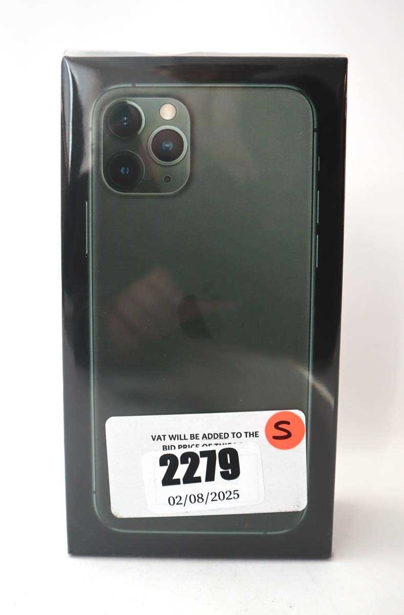 Lot 2279 - *Sealed* iPhone 11 Pro 256GB Midnight Green