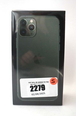 Lot 2279 - *Sealed* iPhone 11 Pro 256GB Midnight Green