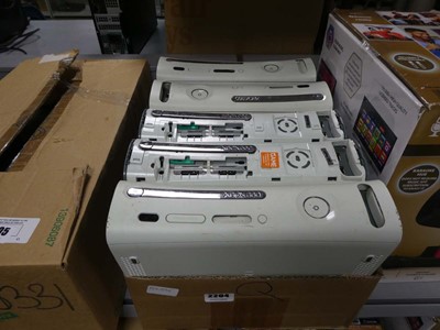 Lot 2204 - Five Xbox 360s (for spares and repairs)