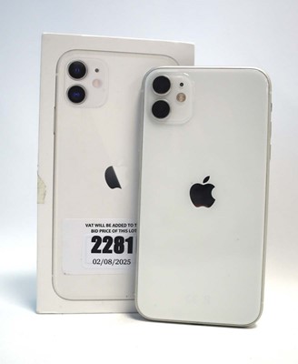 Lot 2281 - iPhone 11 256GB White with box