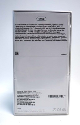 Lot 2284 - *Sealed* iPhone 11 64GB Green
