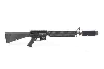 Lot 1710 - (S1) (S1) .223/5.56mm Olympic Arms AR-15...