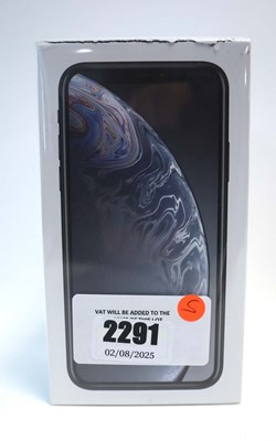 Lot 2291 - *Sealed* iPhone XR 64GB Black