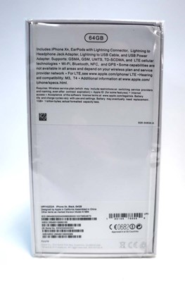 Lot 2291 - *Sealed* iPhone XR 64GB Black