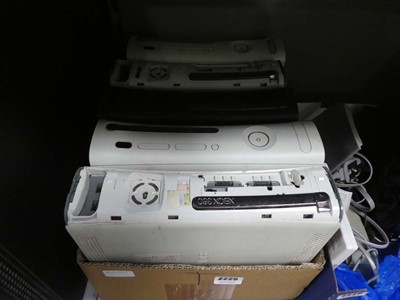 Lot 2225 - Five Xbox 360s (for spares and repairs)