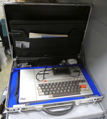 Lot 2231 - Epson HX20 portable computer in case with...