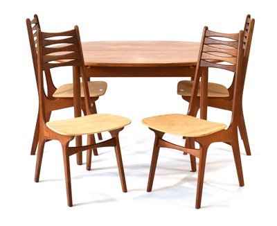 Lot 43 - A set of four 1960's Danish Model 83 teak...